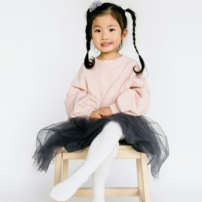 Baby/Kids Tights with Grips - Ivory