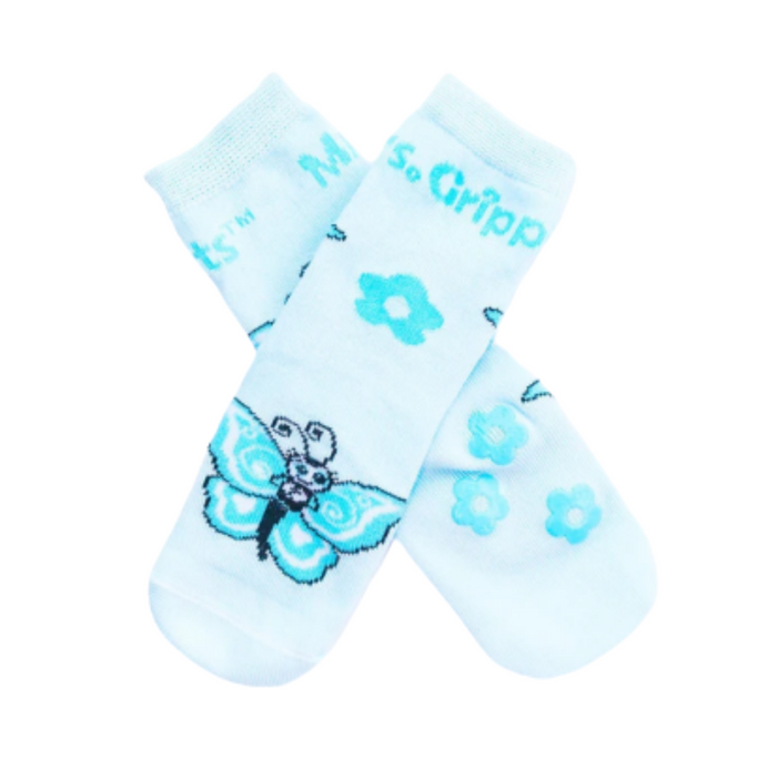 Baby/Toddler Bamboo Socks with Grips - 6-pack Fairy Tale (1-4 years)