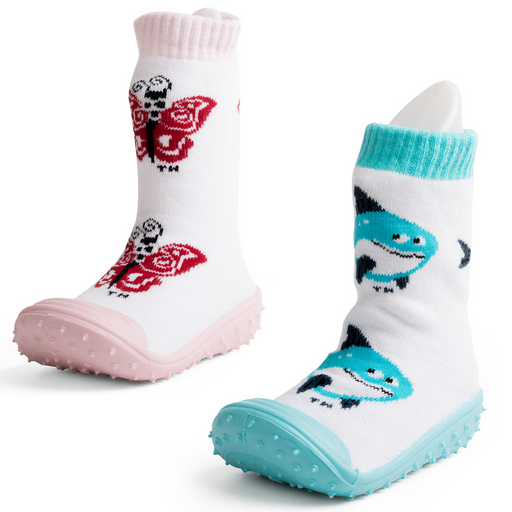  WATOCHE Baby Boy Nonslip Socks Toddler Anti-slip Socks with  Grips Infant/Baby Crew Cotton Socks Kids Boys Sticky Slipper,12  Pairs(Dinosaur-2,0-12M): Clothing, Shoes & Jewelry